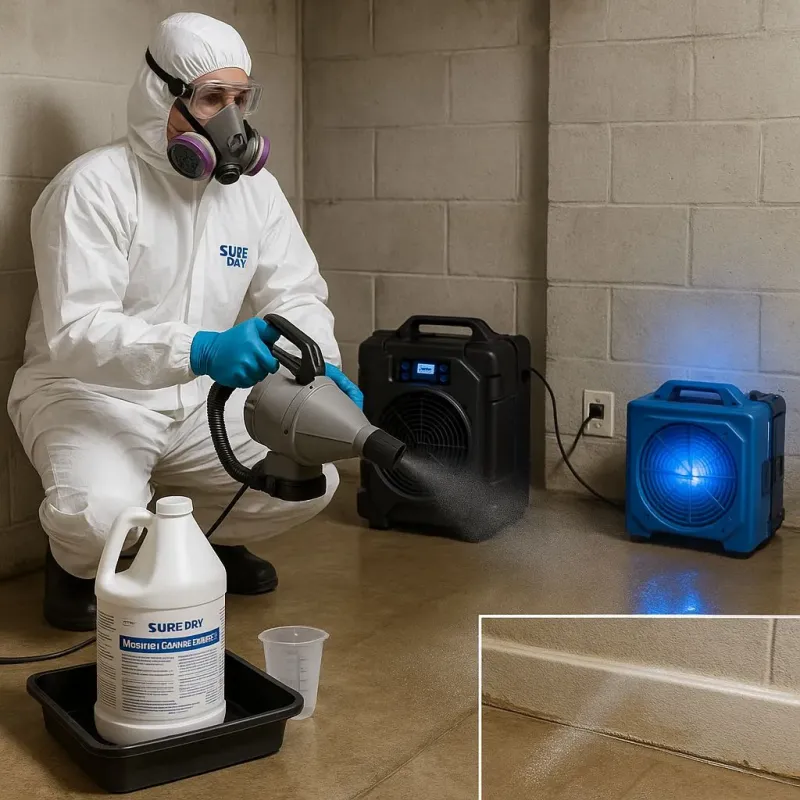 Sanitization and Odor Removal process in Somerset, MD